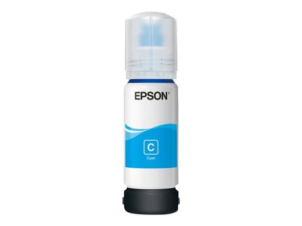Epson 106 - 70 ml - cyan - original - bläcktank - för EcoTank ET-7700, ET-7750, L7160, L7180; Expression Premium ET-7700, ET-7750