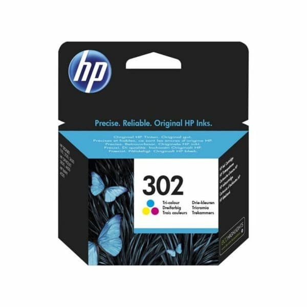 Original Bläckpatron HP F6U65AE#UUS Svart Trefärgad Cyan/Magenta/Gul