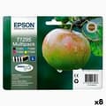 Miniatyrbild 1 av 2: Patron Kompatibel Epson T12914011 + T12924011 + T12934011 + T12944011 Svart/Cyan/Magenta/Gul (8 antal)