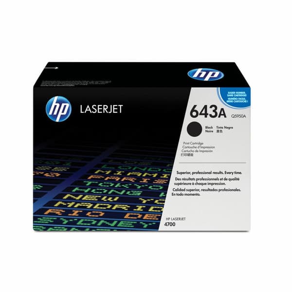 Toner HP 643A Sort Ingen