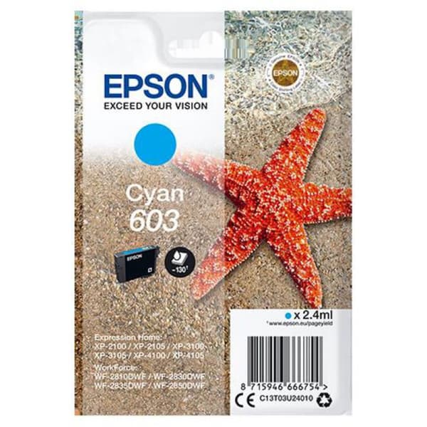 Original Bläckpatron Epson 603 Turkos