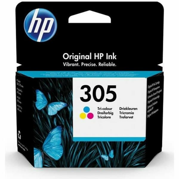Original Bläckpatron HP 305 Cyan/Magenta/Gul