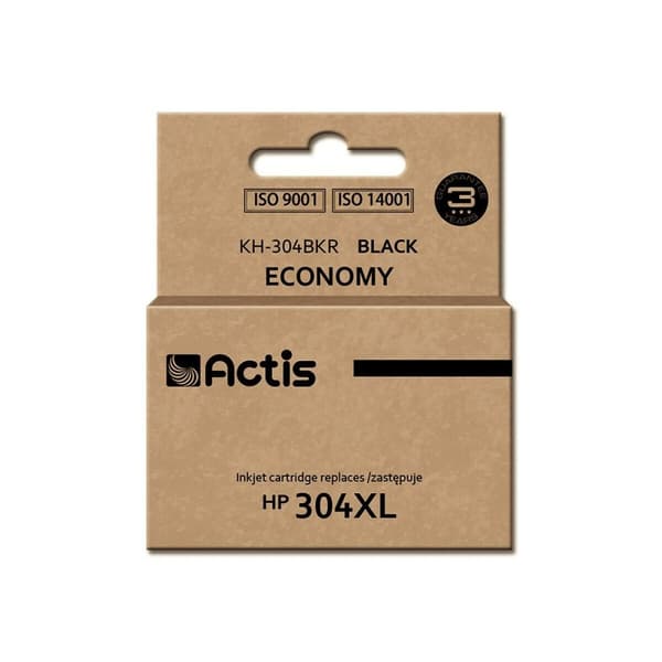 Original Bläckpatron Actis KH-304BKR Svart