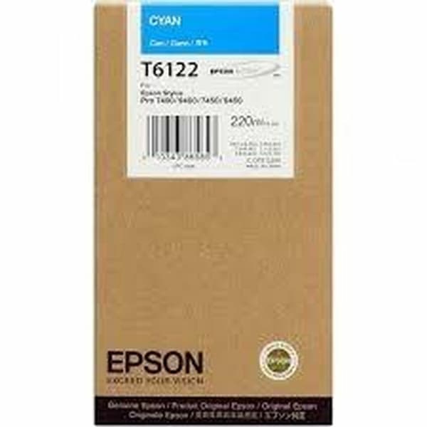 Original Bläckpatron Epson C13T612200 Turkos