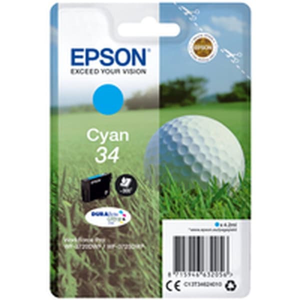 Original Bläckpatron Epson C13T34624010 Turkos