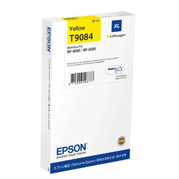Original Bläckpatron Epson C13T90844N Gul