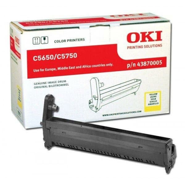 Skrivartrumma OKI 43870005 Gul