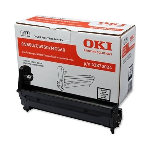 Skrivartrumma OKI 43870024 Svart