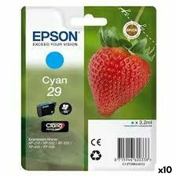 Original Bläckpatron Epson 29 Turkos (10 antal)