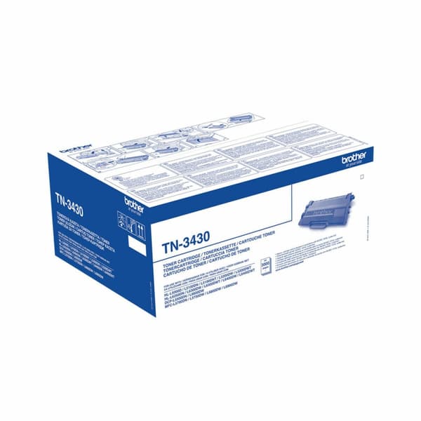 Original toner Brother TN3430 Sort