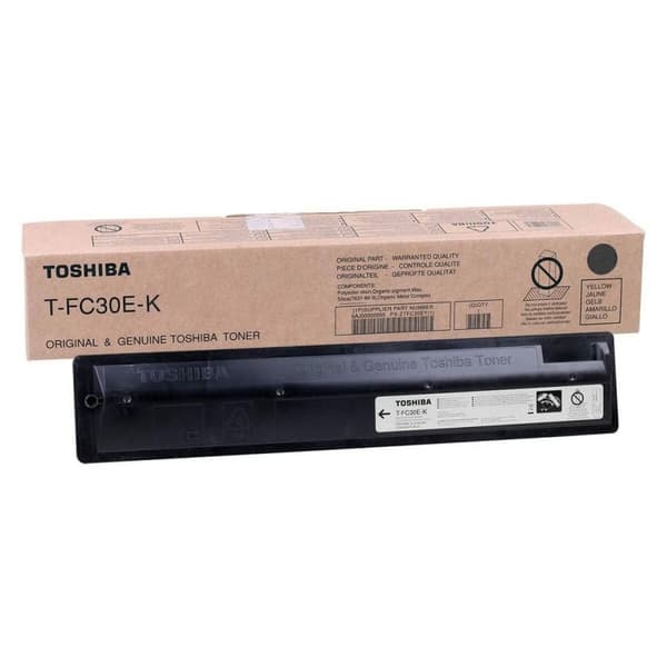 Original toner Toshiba T-FC30EK Sort