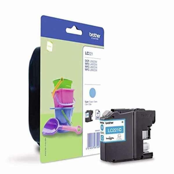 Originale Blekkpatroner Brother LC-221CBP Cyan