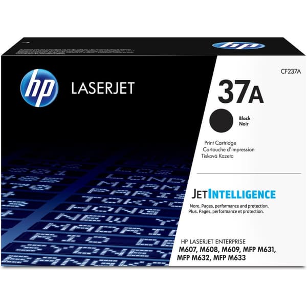 Väriaine HP 37A Negro Musta