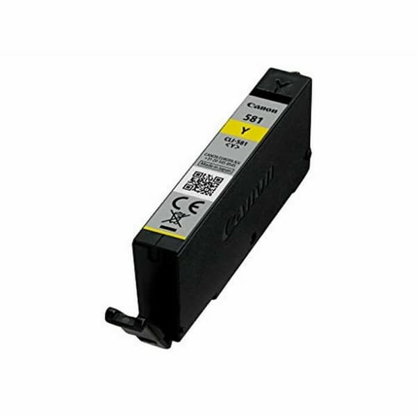 Originale Blekkpatroner Canon CLI-581Y Gul Svart