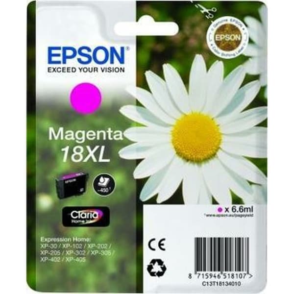 Originale Blekkpatroner Epson Nº18XL Magenta (10 enheter) (1 enheter)
