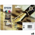 Pikkukuva 1 / 2: Alkunperäinen mustepatruuna Epson Musta/Cyanin sininen/Magentan punainen/Keltainen (8 osaa) (1 osaa)
