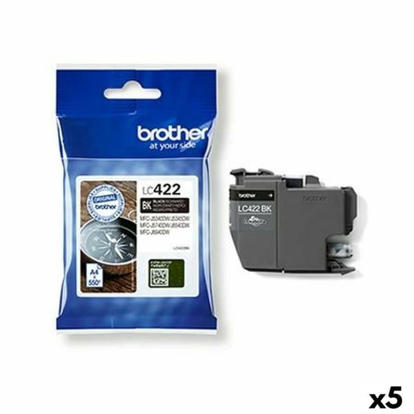 Originale Blekkpatroner Brother MFCJ5340DW, MFCJ5740DW, MFCJ6540DW, MFCJ6940DW Svart (5 enheter)