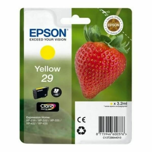 Patron Kompatibel Epson C13T29844022 Gul