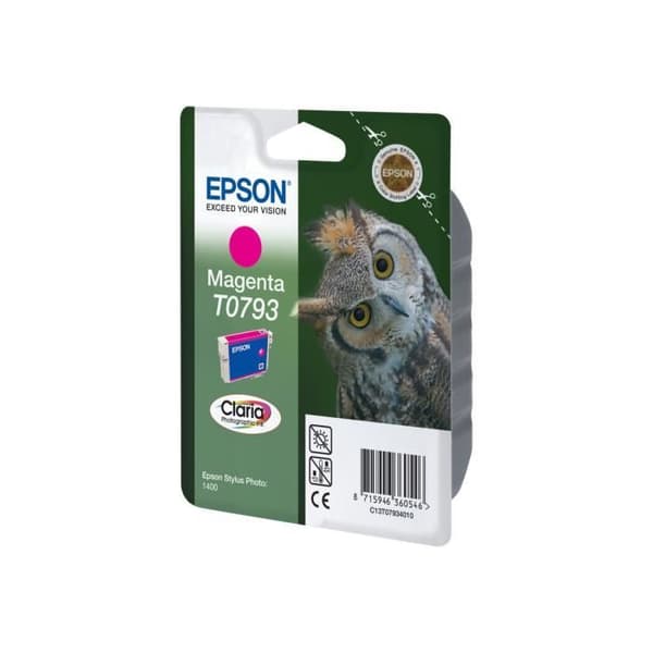 Epson T0793 bläckpatron - Magenta - 11 ml - Original