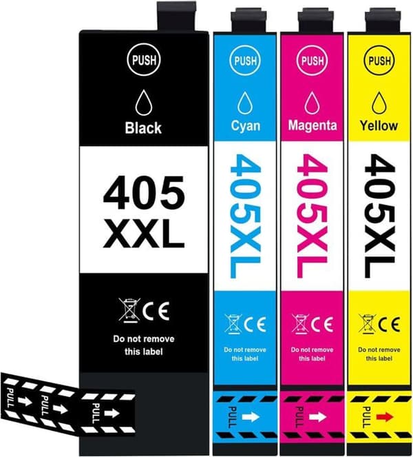 405Xxl 405Xl Kompatibel Bläckpatron För Epn 405 405Xxl 405 Xl Multipack För Epn Workforce Wf-7840Dtwf Wf-7830Dtwf Wf-7835Dt