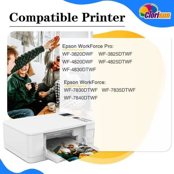 405XL 405 XL Bläckpatron för Epson 405xl för Epson Workforce Pro WF-4820 WF-3820 WF-4830 WF-7840 WF-7830 WF-[875]