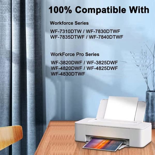 Bläckpatroner - Epson - 405XL - Svart - 1100 sidor - Kompatibel med WorkForce Pro