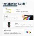Miniatyrbild 6 av 6: Tonerpatron - OINKWERE - 405 XL - Kompatibel med Epson - 4-pack - 1100 sidor per patron