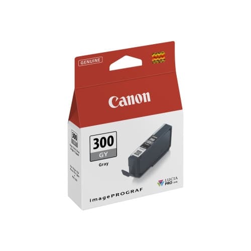 Canon PFI-300 GY - grå - original - bläcktank