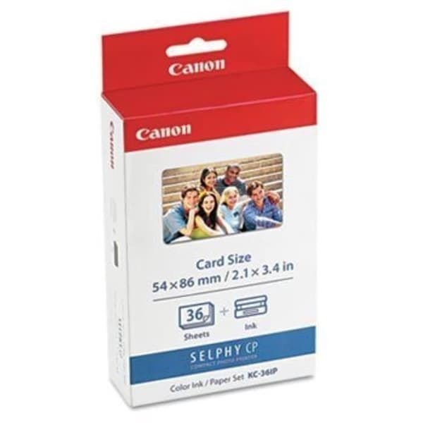CANON Kit papper + bläck KC-36IP 54x86mm 36 utskrifter