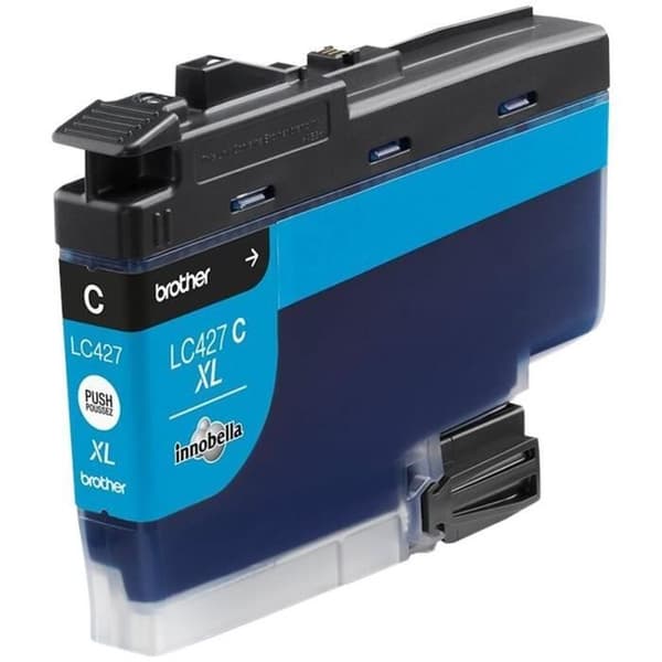 Bläckpatron LC427XLC - BROTHER - Cyan - 5000 sidor - För Brother MFC-J6955DW, MFC-J6957DW, MFC-J5955DW och HL-J6010DW