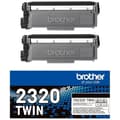 Miniatyrbild 2 av 4: Brother PACK TN2320 SVART bläckpatron 2 TONER
