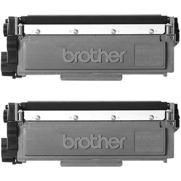 Brother PACK TN2320 SVART bläckpatron 2 TONER