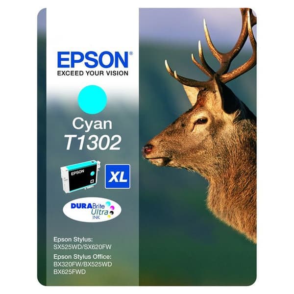 Epson T1302 Deer Cyan bläckpatron