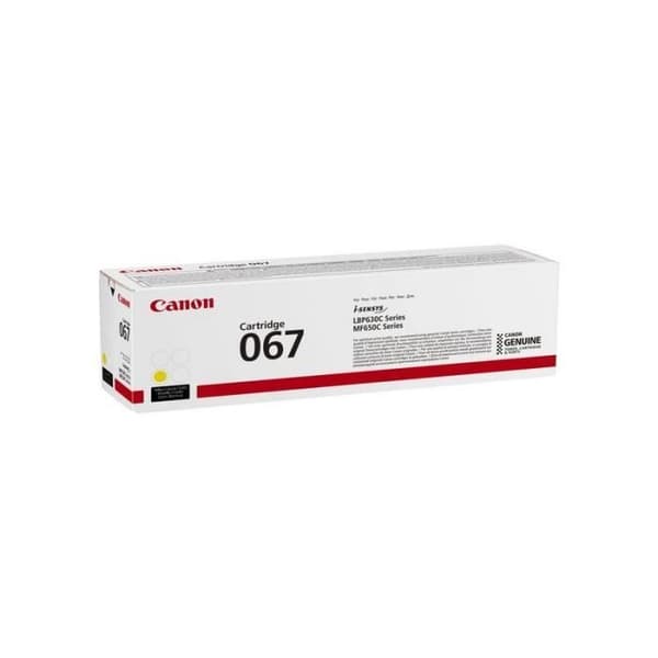 Toner - Canon - 067 - Gul - 1250 sidor - Förpackning om 1