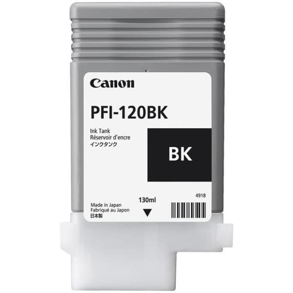 Canon PFI-120BK svart bläckpatron 130 ml - Bläckstråle - Canon imagePROGRAF TM-200, TM-205, TM-300, TM-305