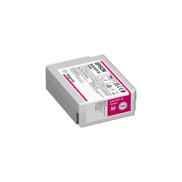 EPSON - BS ETIKETT FÖRBRUKNINGSVAROR U4 SJIC42P-M (Magenta) patron