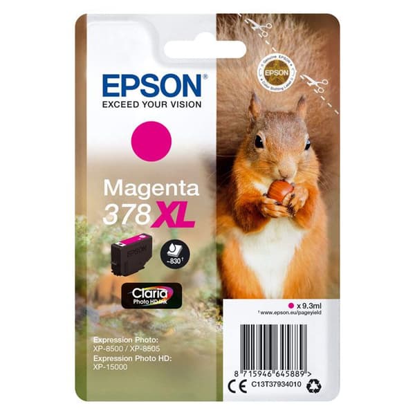 EPSON 378XL bläckpatron - 9,3 ml - XL - Magenta