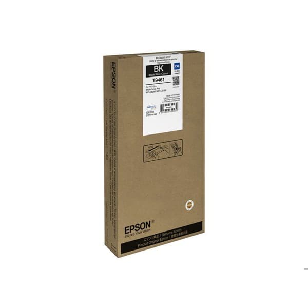EPSON T9461 bläckpatron - 136,7 ml - XXL storlek - Svart