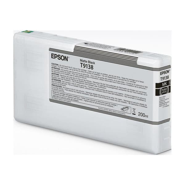 EPSON T9138 Matt BK Bläckpatron