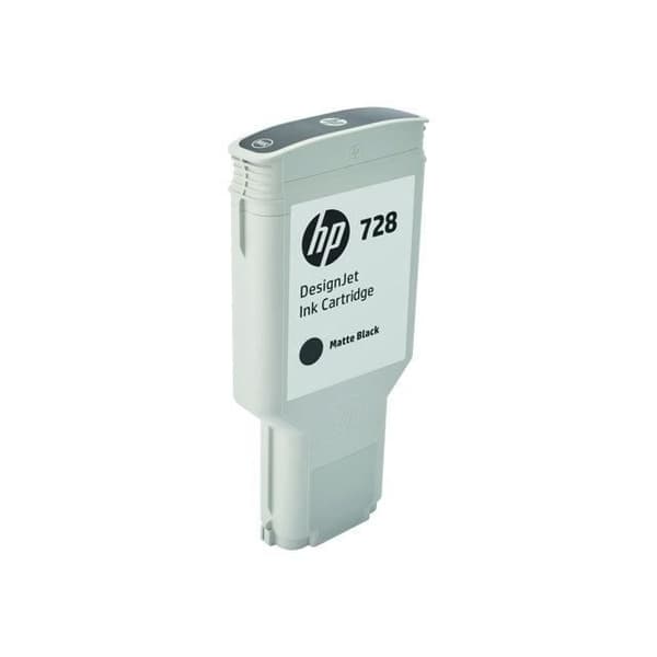 HP 728 bläckpatron - Svart 300 ml - för HP DesignJet T730, T830 - Inkjet