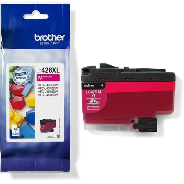 LC426XLM bläckpatron - BROTHER - 5000 sidor magenta med hög kapacitet - För MFC-J4340DW, MFC-J4540DW och MFC-J4540DWXL