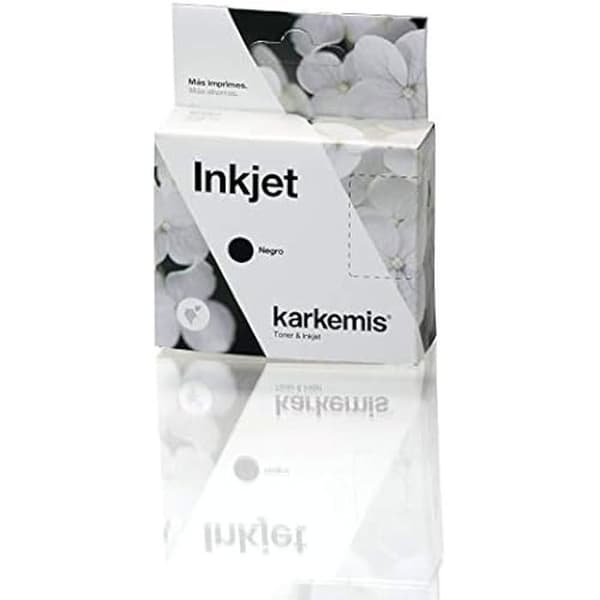 Svart bläckpatron - KARKEMIS - K-010176 - Omtillverkad - Paket med 1