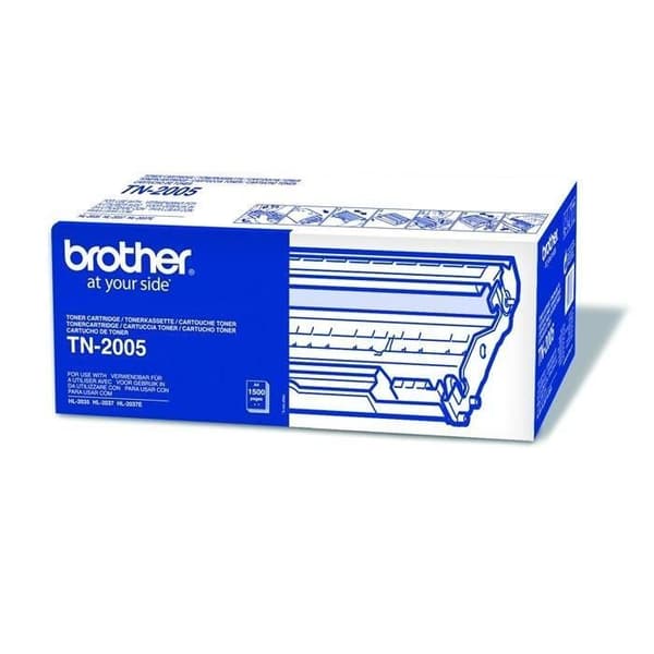 Brother TN-2005 svart tonerkassett för HL-2035/2037 - 1500 sidor