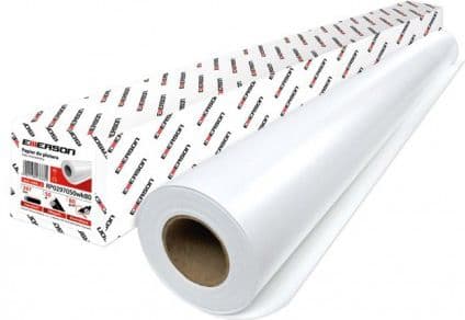 Emerson Rullpapir for plottere 297mm x 50m, 90g, kjerne 50mm.