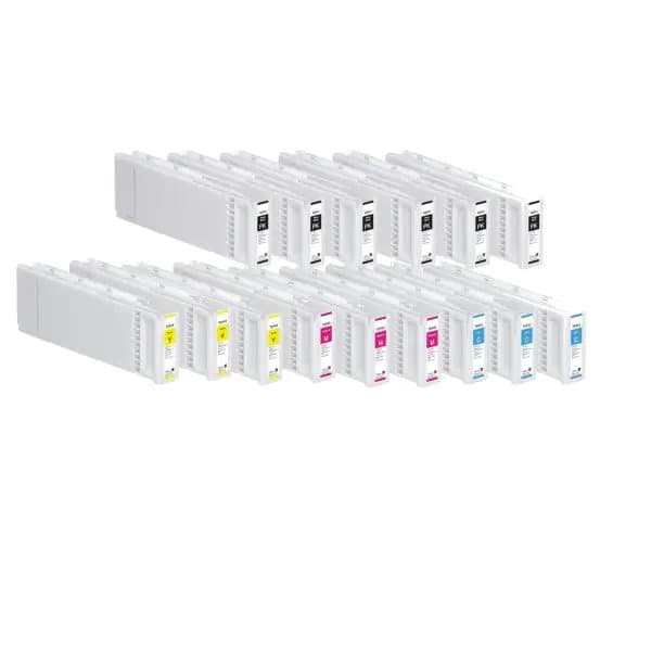 Pixojet blækpatroner Epson SC-T3000 - C13T694100, 15 stk. rabatpakke 10500 ml
