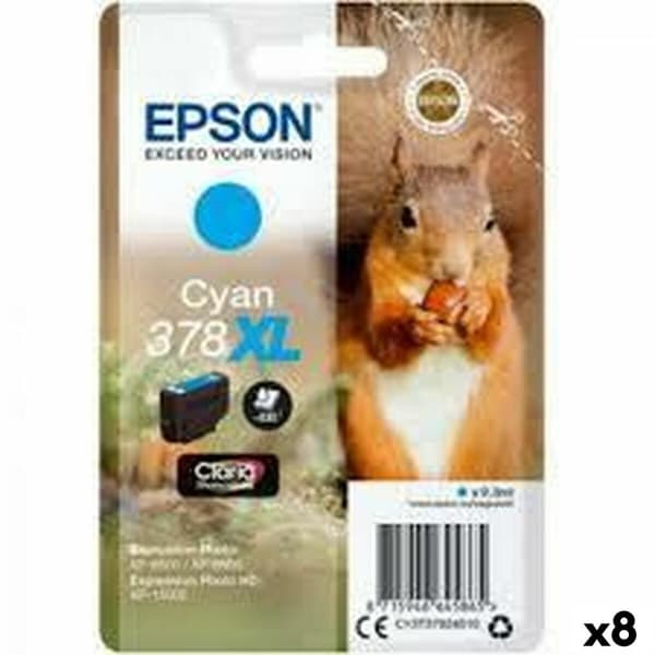 Original Bläckpatron Epson XP-8500, 8505, 15000 Turkos (8 antal)