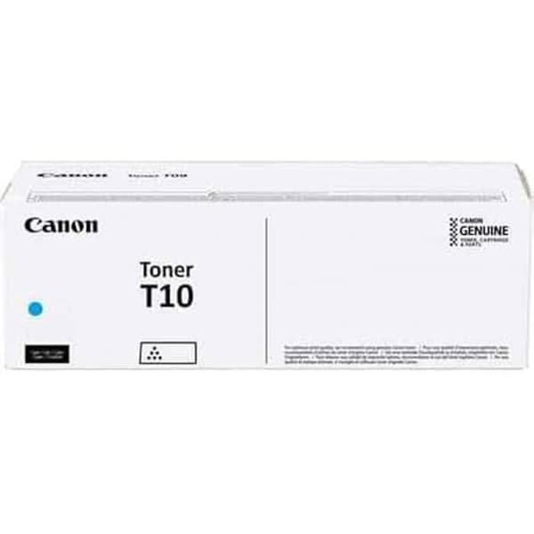 Tonerkassett - CANON - T10 - Cyan - Paket med 1 - Garanterad kvalitetsutskrift