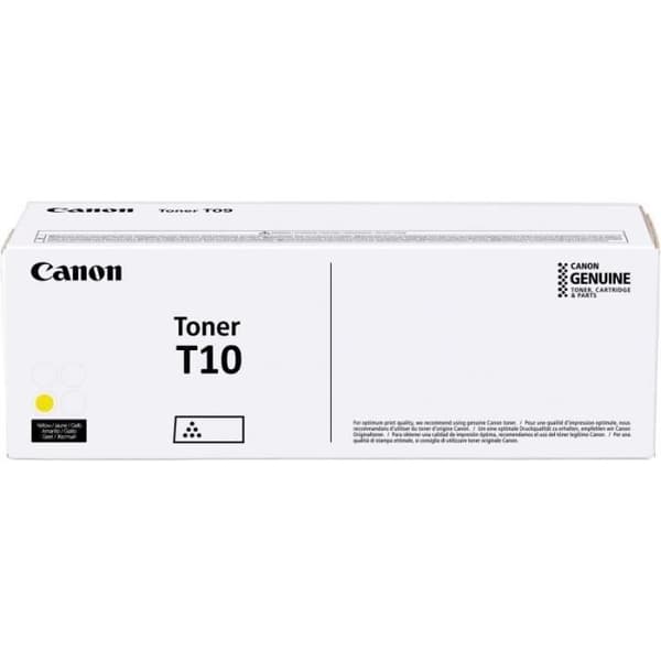 CANON T10 tonerkassett - Gul - 1 st - Räcker 10 000 sidor