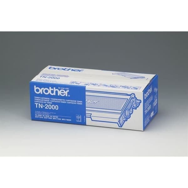 Brother TN-2000 svart lasertoner