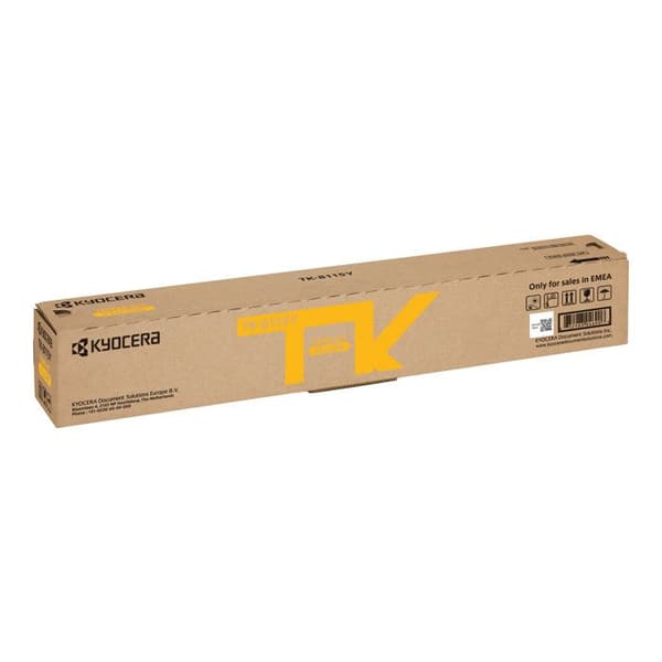 Gul Kyocera TK 8115Y tonerkassett för ECOSYS M8124cidn, M8124cidn-KL3, M8130cidn, M8130cidn-KL3
